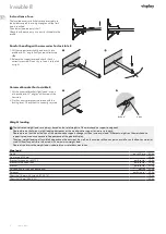 Preview for 6 page of visplay Invisible 8 Assembly And Operating Instructions Manual