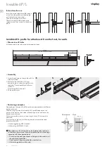 Предварительный просмотр 8 страницы visplay Invisible6P/L Assembly And Operating Instructions Manual