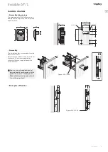 Предварительный просмотр 9 страницы visplay Invisible6P/L Assembly And Operating Instructions Manual