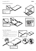 Предварительный просмотр 13 страницы visplay Invisible6P/L Assembly And Operating Instructions Manual