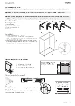 Preview for 3 page of visplay Kado 25 Assembly And Operating Instructions Manual