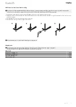 Preview for 5 page of visplay Kado 25 Assembly And Operating Instructions Manual