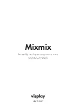 visplay MixMix Assembly And Operating Instructions Manual preview