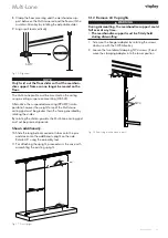 Preview for 23 page of visplay Multi-Lane Assembly And Operating Instructions Manual