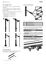 Preview for 24 page of visplay Multi-Lane Assembly And Operating Instructions Manual