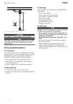 Preview for 34 page of visplay Multi-Lane Assembly And Operating Instructions Manual