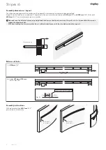 Preview for 6 page of visplay Stripes Assembly And Operating Instructions Manual