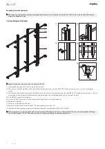 Preview for 6 page of visplay Xero 4 Assembly And Operating Instructions Manual