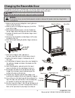 Preview for 9 page of Vissani 1001 689 149 Use And Care Manual