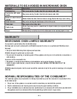 Preview for 6 page of Vissani 1006551104 Use And Care Manual