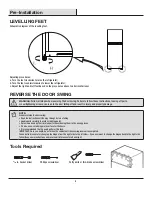 Preview for 8 page of Vissani 1006596957 Use And Care Manual