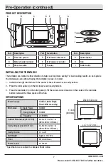 Preview for 7 page of Vissani 1006710520 Use And Care Manual