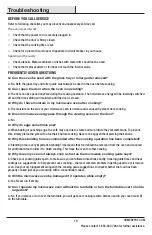 Preview for 19 page of Vissani 1006710520 Use And Care Manual