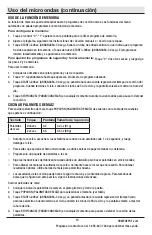 Preview for 35 page of Vissani 1006710520 Use And Care Manual