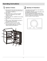 Preview for 8 page of Vissani 1007348472 Use And Care Manual