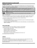 Preview for 4 page of Vissani 1007359252 Use And Care Manual