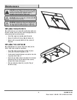 Preview for 13 page of Vissani 654OVSN017STS Use And Care Manual