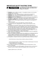 Preview for 5 page of Vissani HVDR430BE Instruction Manual