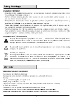 Preview for 6 page of Vissani MDUF7SS Use And Care Manual