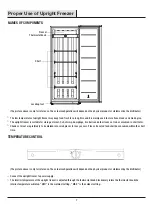 Preview for 8 page of Vissani MDUF7SS Use And Care Manual