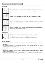 Preview for 9 page of Vissani MDUF7SS Use And Care Manual