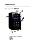 Предварительный просмотр 15 страницы Vissani MVWC18BF Instruction Manual