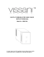 Preview for 1 page of Vissani MVWC6B Instruction Manual