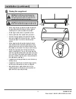 Preview for 11 page of Vissani QR026 Use And Care Manual