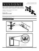 VISSONI Galene Black Crystal 297208 Series Installation Instructions Manual preview