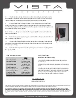 Preview for 2 page of Vista Acoustics VW6 Installation Instructions