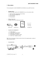 Preview for 3 page of Vista 1080BIR35V16e Quick Manual