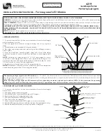 Preview for 2 page of Vista 6219 Landscape Series Installation Instructions