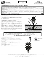 Preview for 1 page of Vista 6223 Landscape Series Installation Instructions