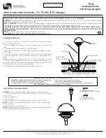 Vista 7216 Landscape Series Installation Instructions preview