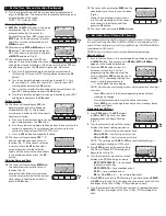 Предварительный просмотр 2 страницы Vista DTC-200 Installation And User Instructions