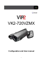 Vista Onvif VIP2 VK2-720VZMX Configuration And User Manual предпросмотр