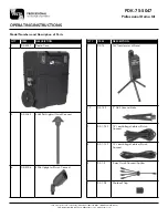 Vista PDK-75-5047 Operating Instructions preview