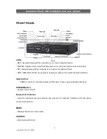 Preview for 9 page of Vista Quantum PLUS H.264 Installation And User Manual