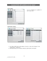 Preview for 92 page of Vista Quantum PLUS H.264 Installation And User Manual