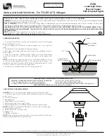 Vista T3-LED Installation Instructions предпросмотр