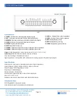 Предварительный просмотр 5 страницы Vista VCX-150 User Manual