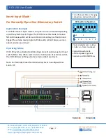 Предварительный просмотр 8 страницы Vista VCX-150 User Manual