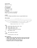 Preview for 7 page of Vista VFS-200/HI-LITE Series Installation And User Manual