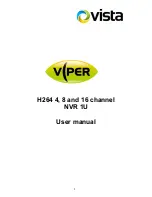 Vista VIPER H4 User Manual preview