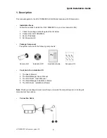 Preview for 3 page of Vista VK2-1080BIR37e Quick Manual