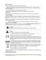 Preview for 3 page of Vista VK2-HDX23IR-SMW User Manual