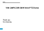 Preview for 6 page of Vista VMI-2MPX23IR-SMW Quick Start Manual