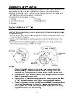 Preview for 9 page of Vista VVRD28V12CM960H / U Installation Manual