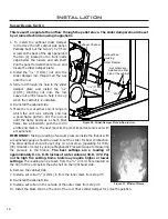 Предварительный просмотр 18 страницы Vistaflame VF 170B Technical Manual