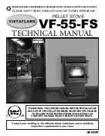 Vistaflame VF-55-FS Technical Manual preview